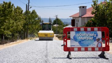 MESKİ’DEN MEZİTLİ’DE MODERN VE KONFORLU YOL AĞI ÇALIŞMASI