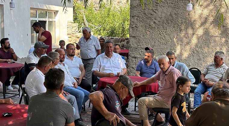 80 KÖY VE KASABAYI ZİYARET EDEN GÜRER: KIRSALA DÖNÜŞ YOK, KIRSALDAN GÖÇ VAR!