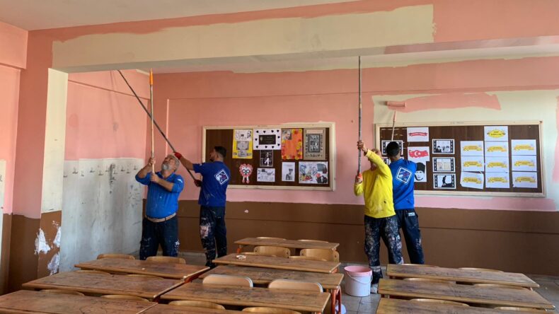 SARIÇAM BELEDİYESİ’NDEN EĞİTİME DESTEK: OKULLARIN FİZİKİ ŞARTLARI GÜÇLENDİRİLİYOR