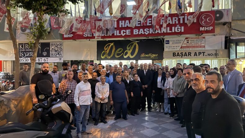 MHP SEYHAN İLÇE BAŞKANLIĞI’NDAN “SEYHAN’DA 100 BİN” HEDEFİ DOĞRULTUSUNDA TOPLU KATILIM TÖRENİ