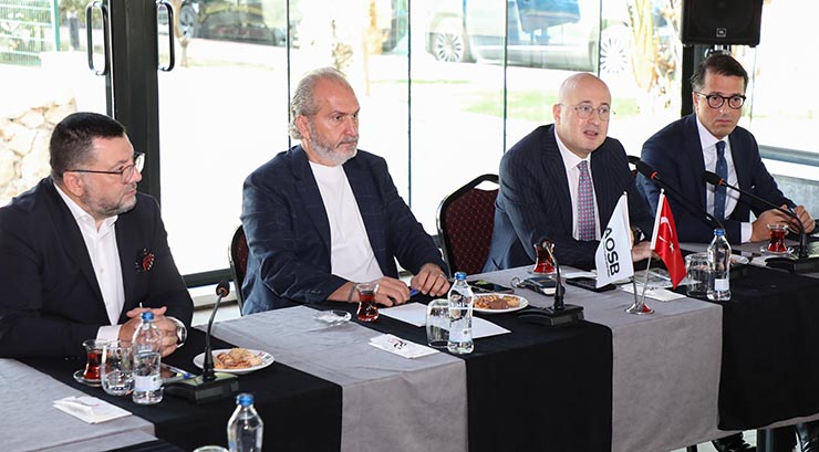 AOSB’DE KÜRESEL İŞBİRLİĞİ TOPLANTISI