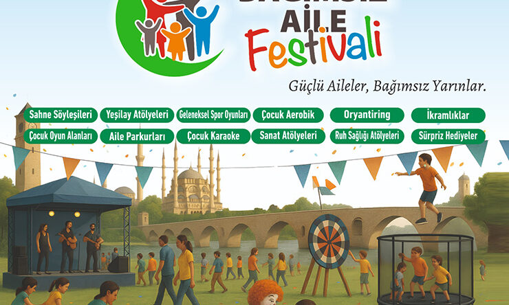 ADANA BAĞIMSIZ AİLE FESTİVALİ PAZAR GÜNÜ MERKEZ PARK’TA… HAYDİ FESTİVALE…