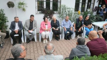 BAŞKAN VEKİLİ AKKAN, YENİBARAJ MAHALLESİ’NDE VATANDAŞ VE ESNAFLA BULUŞTU