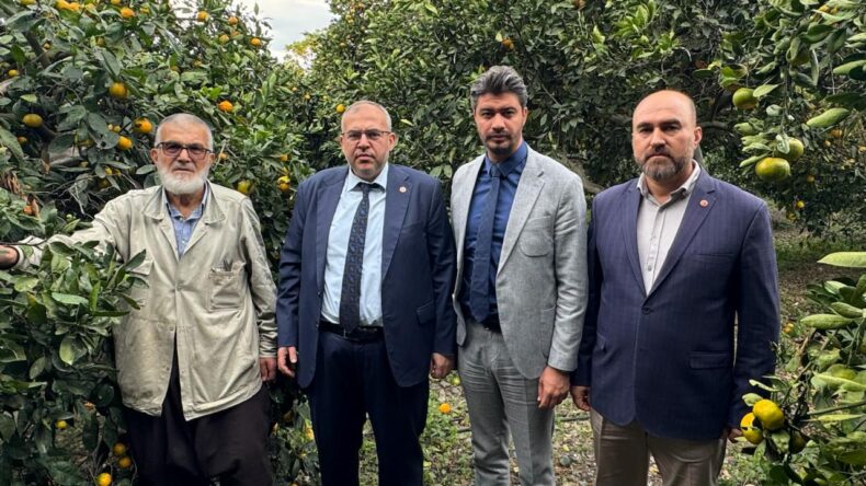 ÇALIŞKAN’DAN HATAY’DA NARENCİYE ALARMI