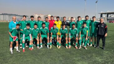 Ç.Ü FUTBOL TAKIMI ÜNİLİG ELEME GRUP MÜSABAKALARINDA ŞAMPİYON OLDU