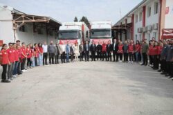 ZEYDAN KARALAR İSTEDİ, ADANA’DAN GAZZE’YE İNSANİ YARDIM GİTTİ