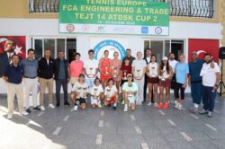 ATDSK KORTLARINDA ULUSLARARASI TENİS HEYECANI