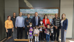 BAŞKAN SEÇER, LÖSEMİLİ ÇOCUKLARLA…