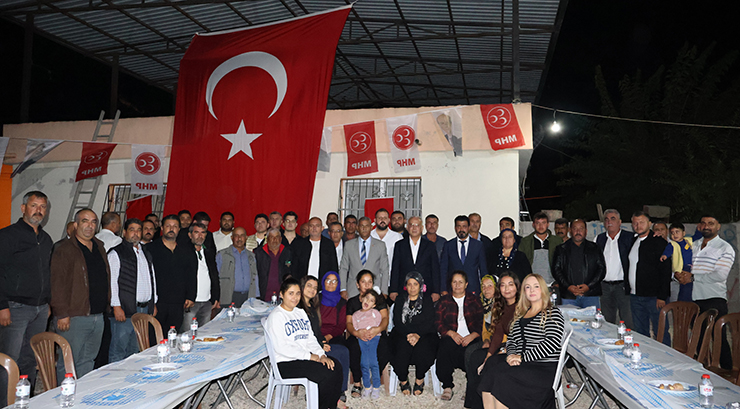MHP, TÜM KADROSUYLA SAHADA…