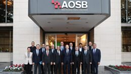 TİCARET BAKAN YARDIMCISI AĞAR VE EKİBİ AOSB’DE