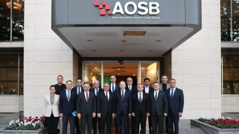 TİCARET BAKAN YARDIMCISI AĞAR VE EKİBİ AOSB’DE