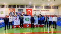 MASA TENİSİNDE ŞAMPİYON Ç.Ü SPOR KULÜBÜ