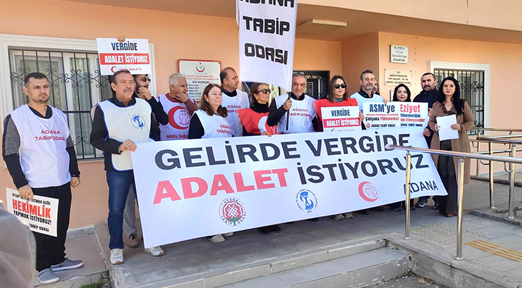 SAĞLIK ÇALIŞANLARI VERGİDE ADALET İSTİYOR