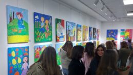 NSANAT MERKEZİ ÇOCUK RESİM GRUBU’NDAN “YENİ YILA MERHABA” SERGİSİ