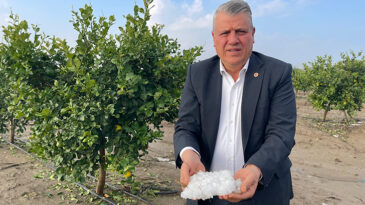 AYHAN BARUT, KÖYLERE GİTTİ, ÇİFTÇİNİN HALİNİ GÖRDÜ, ACİL DESTEK ÇAĞRISI YAPTI