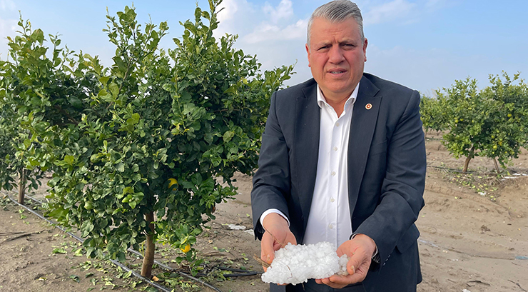 AYHAN BARUT, KÖYLERE GİTTİ, ÇİFTÇİNİN HALİNİ GÖRDÜ, ACİL DESTEK ÇAĞRISI YAPTI