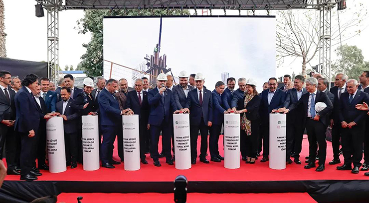 FATMA SÜTCÜ KARDİYOLOJİ MERKEZİ’NİN TEMELİ ATILDI