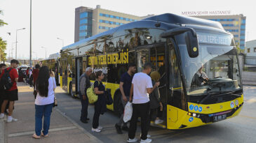 MERSİN BÜYÜKŞEHİR’DEN YENİ OTOBÜS HAMLESİ…