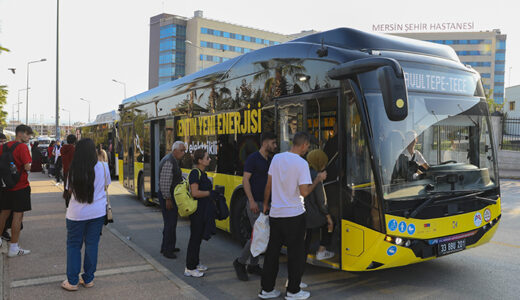 MERSİN BÜYÜKŞEHİR’DEN YENİ OTOBÜS HAMLESİ…