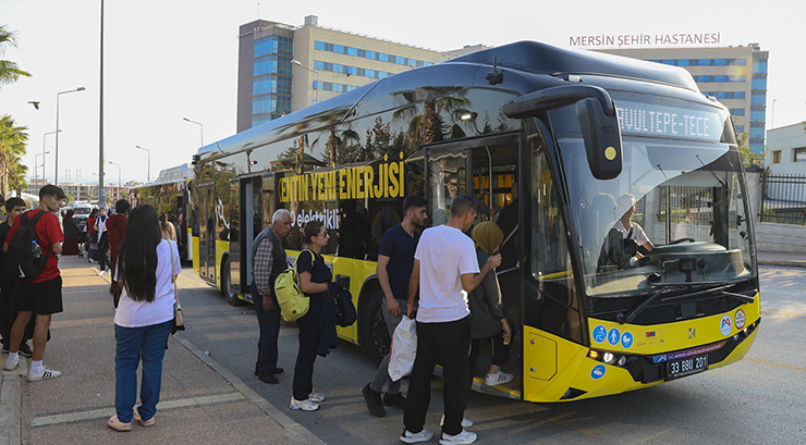 MERSİN BÜYÜKŞEHİR’DEN YENİ OTOBÜS HAMLESİ…