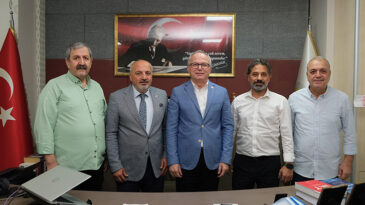 TSYD’DEN İRFAN IRMAK’A ‘HAYIRLI OLSUN’ ZİYARETİ…