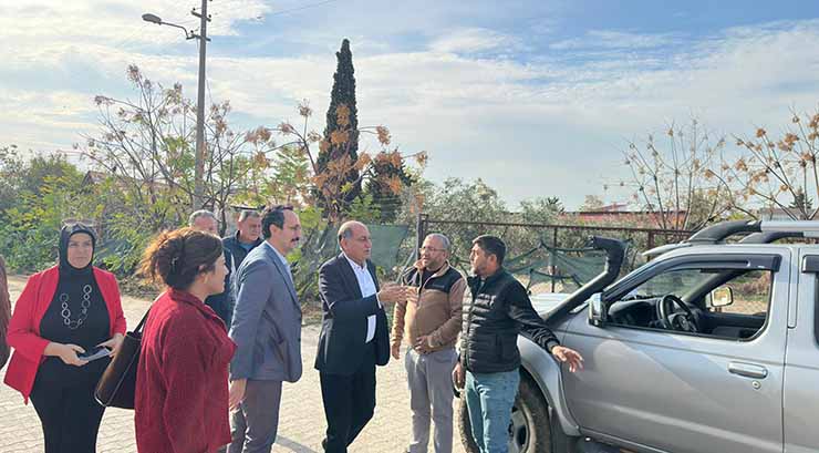 BAŞKAN ERDİNÇ ALTIOK, SAHADAN AYRILMIYOR