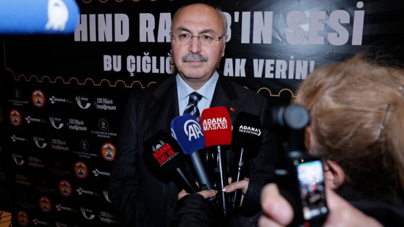 VALİ KÖŞGER “HİND RAJAB’IN SESİ” FİLMİNİN ADANA GÖSTERİMİNİ İZLEDİ