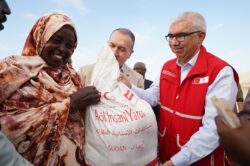 KIZILAY DOST VE KARDEŞ ÜLKE SUDAN’DA YARALARI SARIYOR