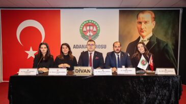 ADANA BAROSU GENÇ AVUKATLAR MECLİSİ TARAFINDAN “OLAĞAN GENEL KURUL TOPLANTISI” YAPILDI