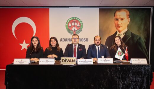 ADANA BAROSU GENÇ AVUKATLAR MECLİSİ TARAFINDAN “OLAĞAN GENEL KURUL TOPLANTISI” YAPILDI