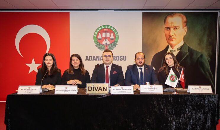 ADANA BAROSU GENÇ AVUKATLAR MECLİSİ TARAFINDAN “OLAĞAN GENEL KURUL TOPLANTISI” YAPILDI