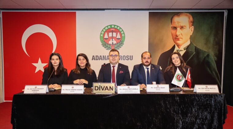 ADANA BAROSU GENÇ AVUKATLAR MECLİSİ TARAFINDAN “OLAĞAN GENEL KURUL TOPLANTISI” YAPILDI