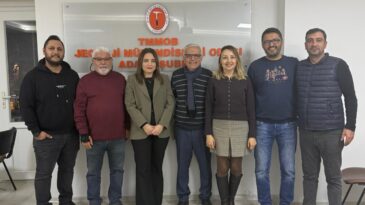 JEOLOJİ MÜHENDİSLERİ ODASI ADANA ŞUBESİ’NDE DR. TATAR GÜVEN TAZELEDİ