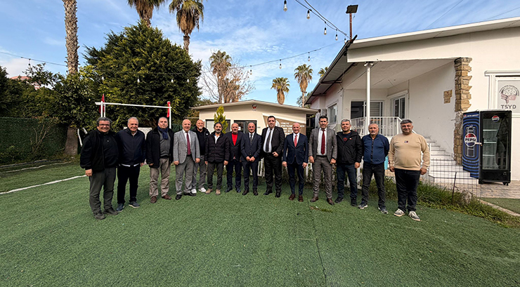 ŞENER AYDIN’DAN TSYD’YE ZİYARET