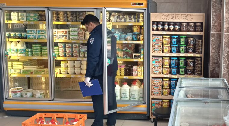 ZABITA EKİPLERİNDEN HİJYEN DENETİMİ