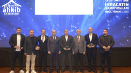 AHKİB, İHRACAT BAŞARISINI ÖDÜLLERLE TAÇLANDIRDI