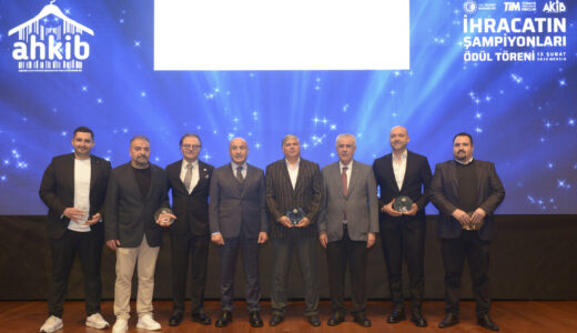 AHKİB, İHRACAT BAŞARISINI ÖDÜLLERLE TAÇLANDIRDI