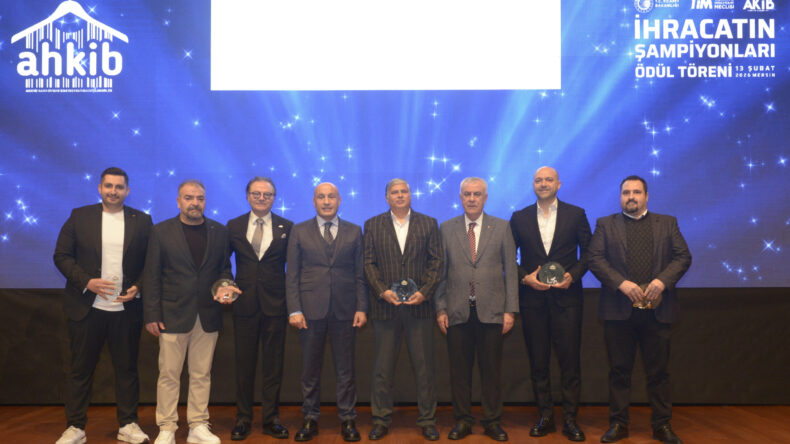 AHKİB, İHRACAT BAŞARISINI ÖDÜLLERLE TAÇLANDIRDI