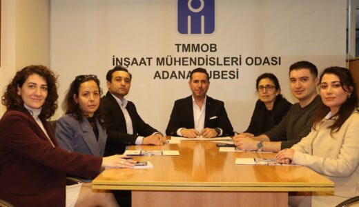 TMMOB ADANA ŞUBE YÖNETİM KURULU GÖREV DAĞILIMINI YAPTI