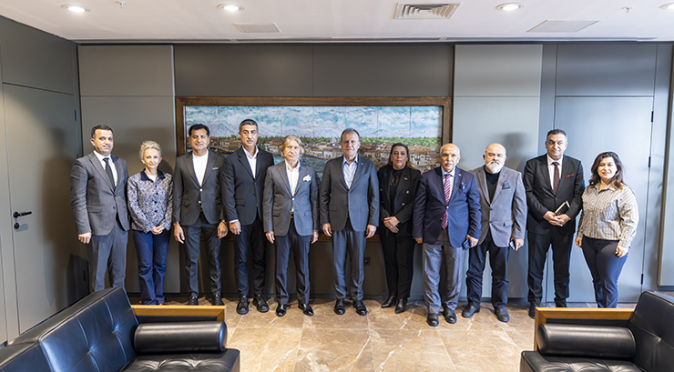 BAŞKAN SEÇER, EMITT 2026 KATILIMCI HEYETİ İLE BİR ARAYA GELDİ