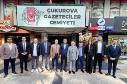 ÇGC BAŞKANI KURTUL ÇAKIN VE YÖNETİMİNE ZİYARETÇİ AKINI VAR