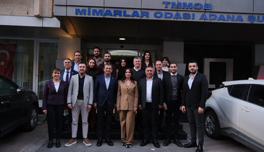 MİMARLAR ODASI ADANA ŞUBE’DE ÖNEMLİ BULUŞMA…