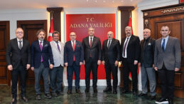 TSYD YÖNETİMİ, VALİ MUSTAFA YAVUZ’LA ADANA SPORUNU KONUŞTU