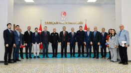 VALİ MUSTAFA YAVUZ SARIÇAM KAYMAKAMLIĞINI ZİYARET ETTİ