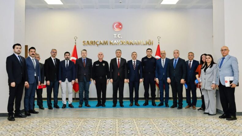 VALİ MUSTAFA YAVUZ SARIÇAM KAYMAKAMLIĞINI ZİYARET ETTİ