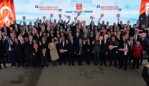 TBB, 88 BELEDİYEYE 90 HİZMET ARACI HİBE ETTİ