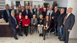 GAZETECİLER BAYRAMLAŞTI, ZÜLFİKAR İNÖNÜ TÜMER YALNIZ BIRAKMADI…