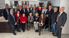 GAZETECİLER BAYRAMLAŞTI, ZÜLFİKAR İNÖNÜ TÜMER YALNIZ BIRAKMADI…