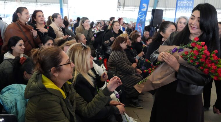 ÇUKUROVA’DA 8 MART COŞKUSU