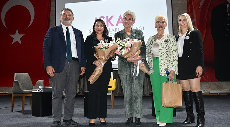 İŞKAD, LEYLA ALATON’LA KADINLAR İÇİN GÜÇLÜ MESAJ VERDİ…